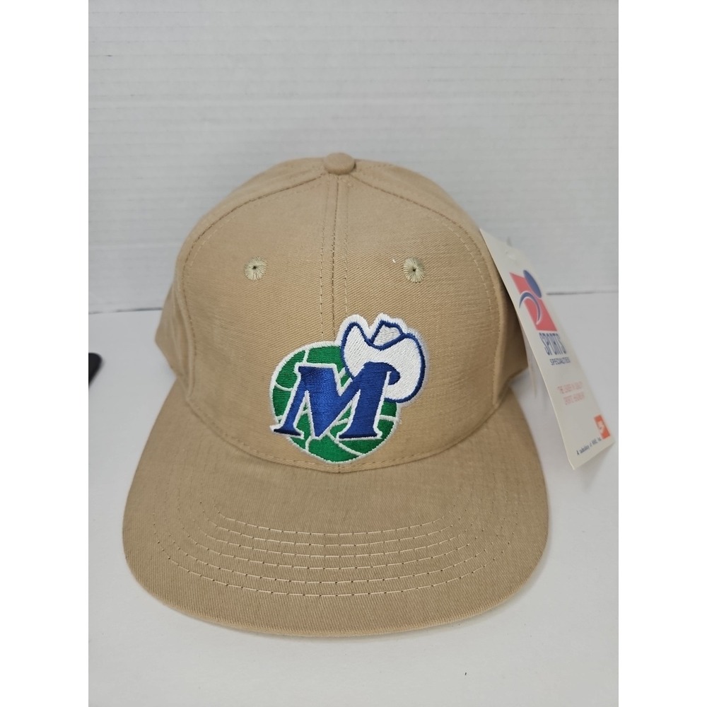 Vintage Sports Specialties Chino Dallas Mavericks NBACH050‎ Hat Khaki Adjustable